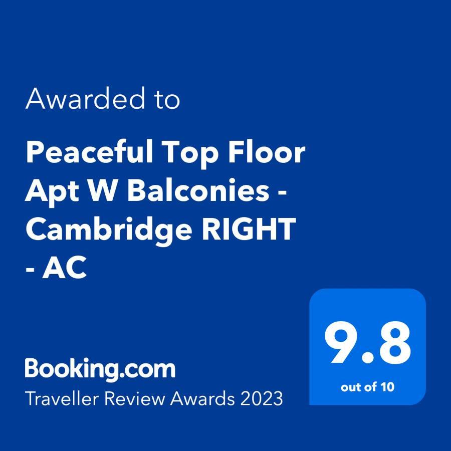 פונשל Peaceful Top Floor Apt W Balconies - Cambridge Right - Ac מראה חיצוני תמונה